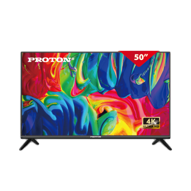 PROTON 普騰 50型 4K QLED Google認證TV 聯網液晶顯示器 含WIFI攝影機 PGQ-U50BN3