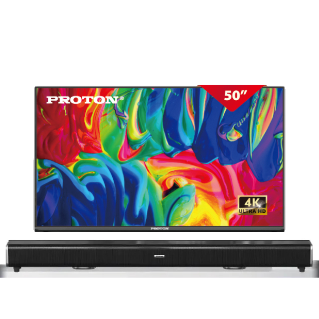 PROTON 普騰 50型 4K QLED Google認證TV 聯網液晶顯示器 PGQ-U50BN3