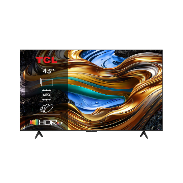 TCL 43吋 4K Google TV 低藍光全方位護眼智慧連網液晶顯示器 含32吋液晶螢幕 (43P755)