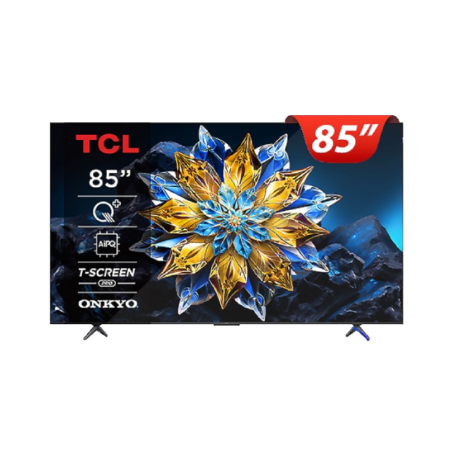 TCL 4K 85吋 PRO QLED Google TV 量子智能連網液晶顯示器 含智慧投影機 (85C655 PRO)