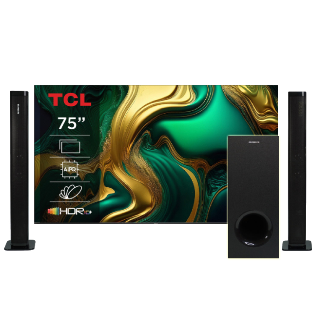 TCL 75吋 P79B 4K 120Hz Google TV monitor 智慧連網液晶顯示器 含無線重低音劇院聲霸 (75P79B)
