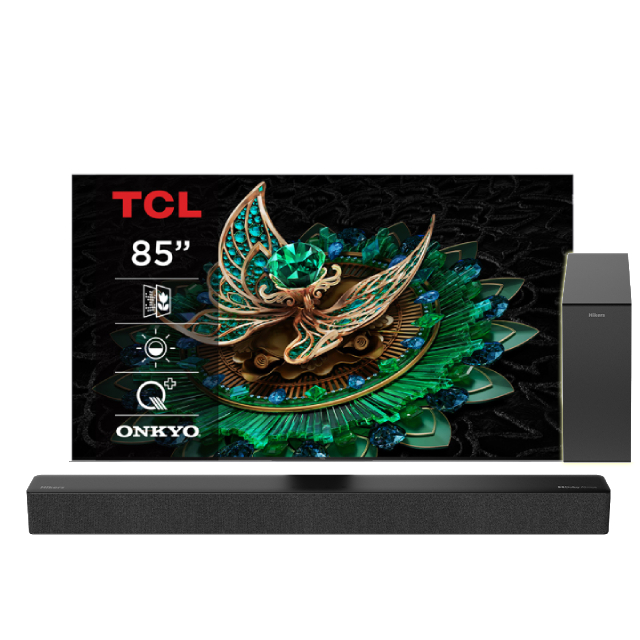 TCL 85型4K頂級QD-Mini LED 240Hz DLG Google TV monitor 量子智能連網液晶顯示器 (85C765)