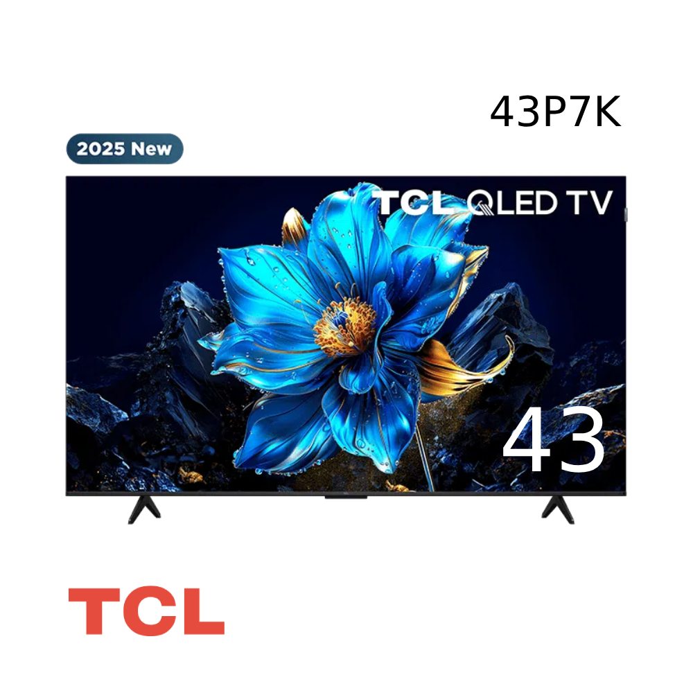 TCL 43P7K (新品上市) 43吋 QLED Google TV 電視