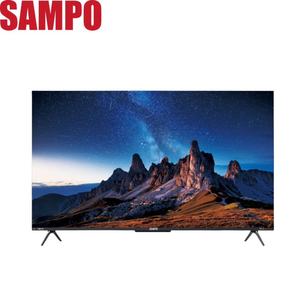 SAMPO 聲寶 55吋 AI優畫 LED 新轟天雷 液晶顯示器EM-55AI3220 -含基本安裝+舊機回收