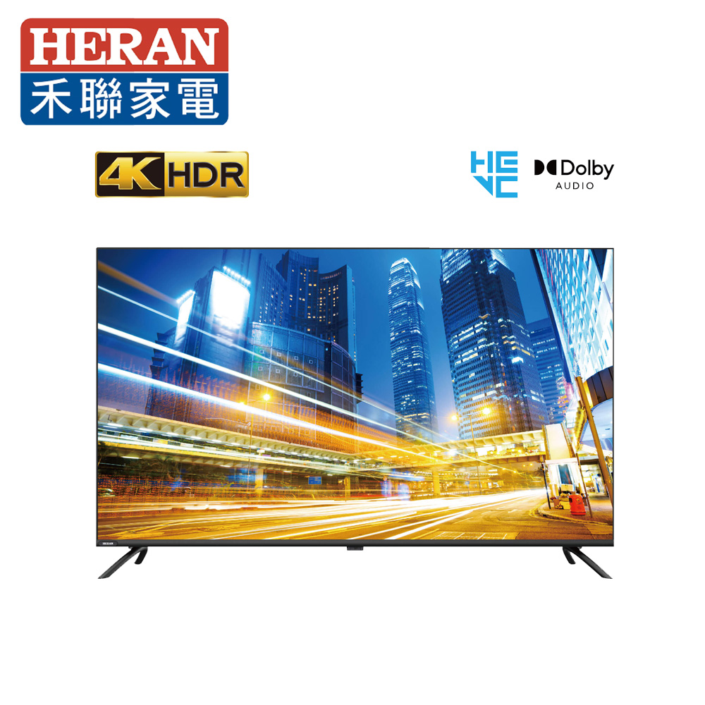 HERAN 禾聯 55吋4K液晶顯示器含視訊盒 HD-55MF1