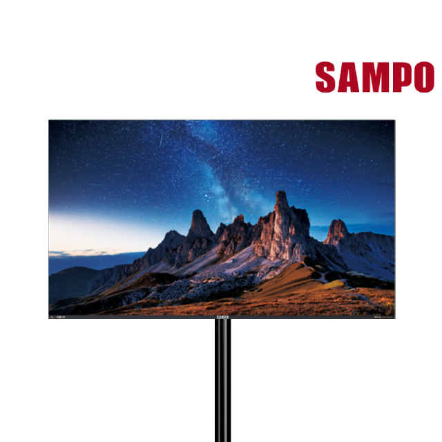 SAMPO 聲寶 65吋4K 120Hz AI新轟天雷 GoogleTV連網智慧顯示器 (EM-65AI3220) 可移動式連網液晶螢幕/閨蜜機