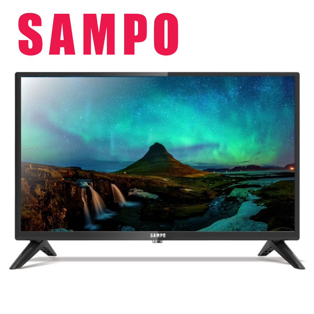 SAMPO 聲寶24型HD液晶顯示器+視訊盒 EM-24FC600