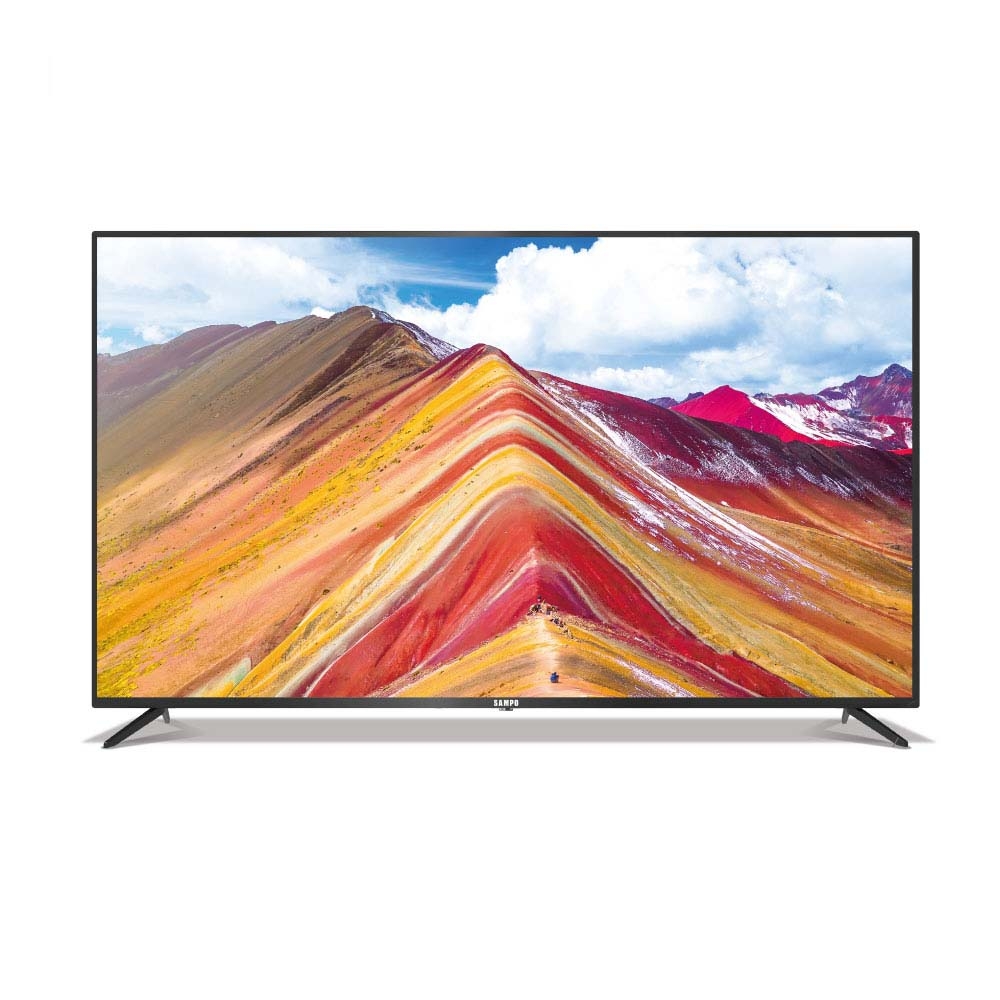 SAMPO聲寶 65型 4KUHD 液晶顯示器+視訊盒EM-65FCT610(N)