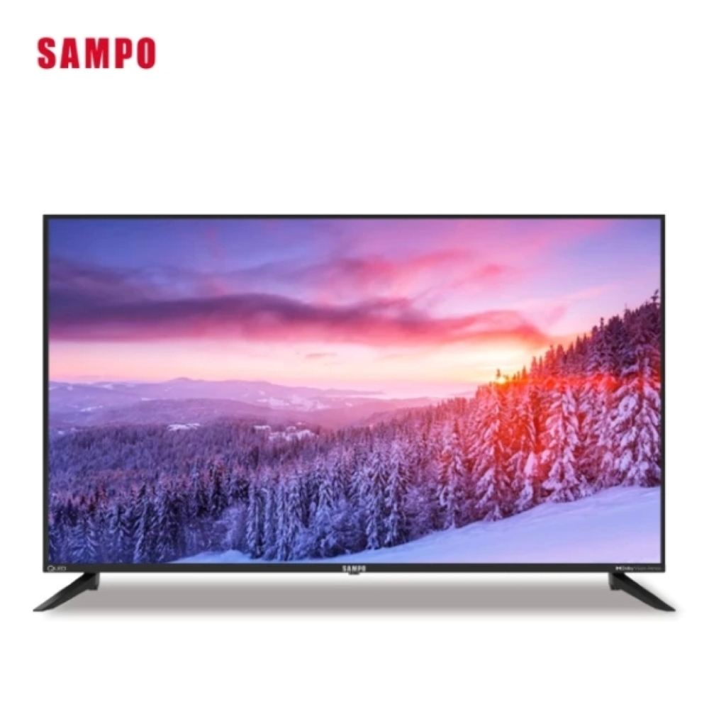 SAMPO 聲寶 50吋 4K聯網UHD Smart LED智慧顯示器 QM-50SF620 含基本安裝+舊機回收 -