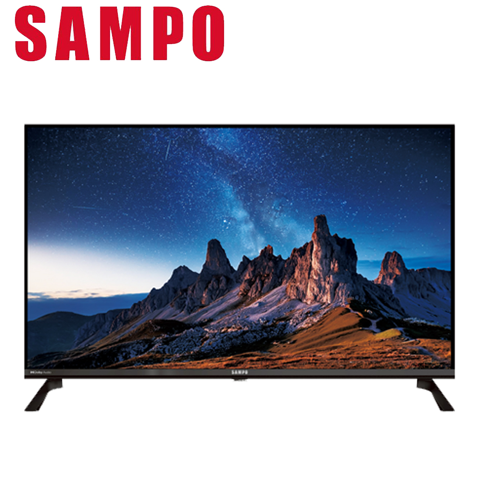 SAMPO 聲寶 32吋聯網Google TV 5.0 顯示器無視訊盒 EM-32HF130(僅運送不含拆箱/安裝)
