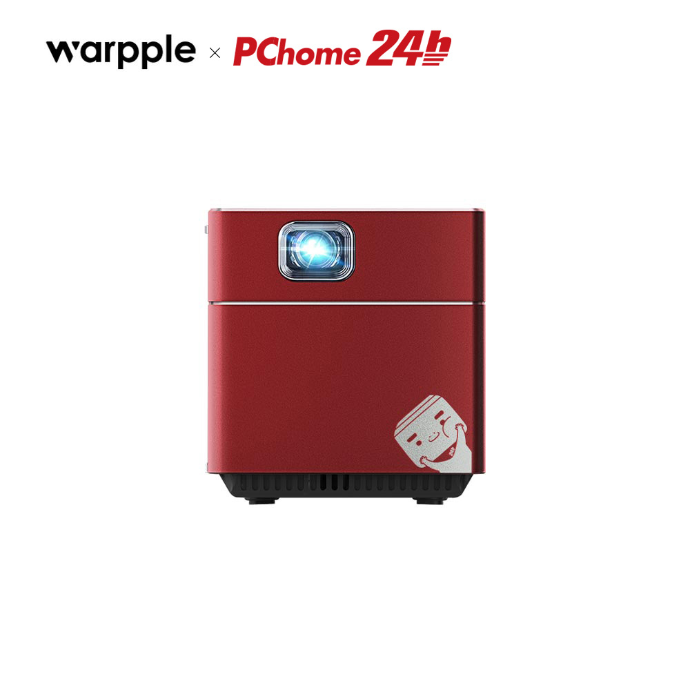 OVO Warpple x BOXMAN 小方塊智慧投影機 含2.2全音域環繞聲霸 (支援側投/立體聲/娛樂/露營/戶外/商用/會議)