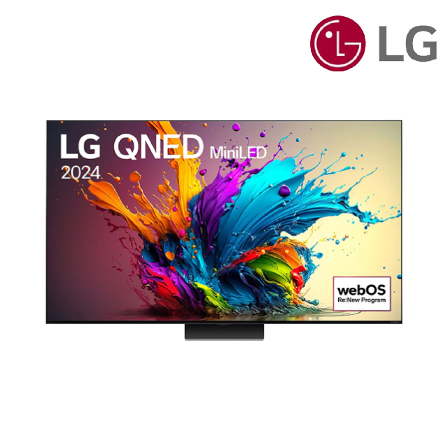 LG 樂金 65吋 QNED Mini LED 量子奈米 4K 原生120Hz AI物聯網智慧顯示器 含無線HDMI傳輸器 65QNED91TTA