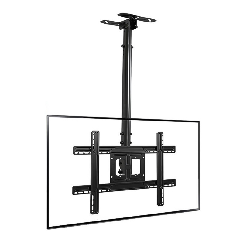 【易控王】T560 32"~75"吋液晶螢幕懸吊架 10x10~40x60cm 可上下伸縮 (10-348-04)