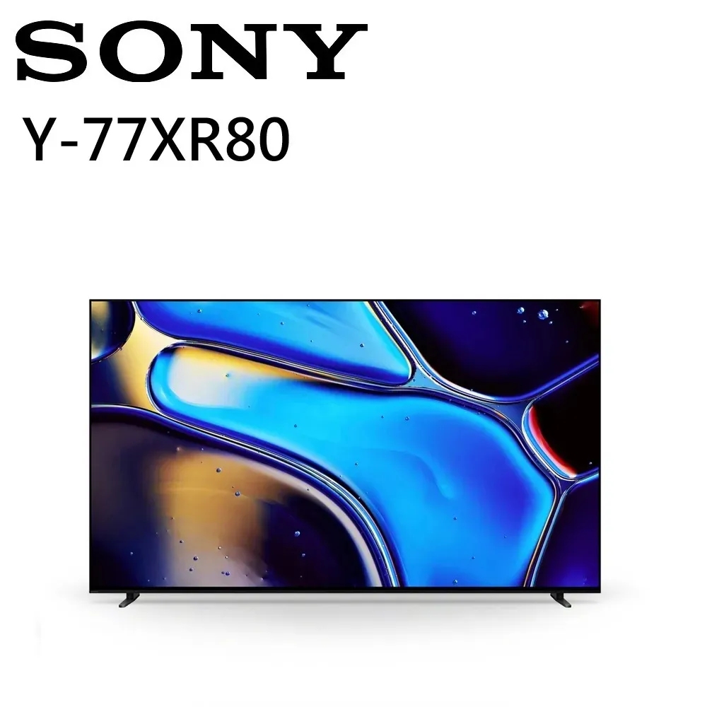 SONY 索尼 BRAVIA 8 77型 XR OLED 4K HDR Google TV顯示器(Y-77XR80)