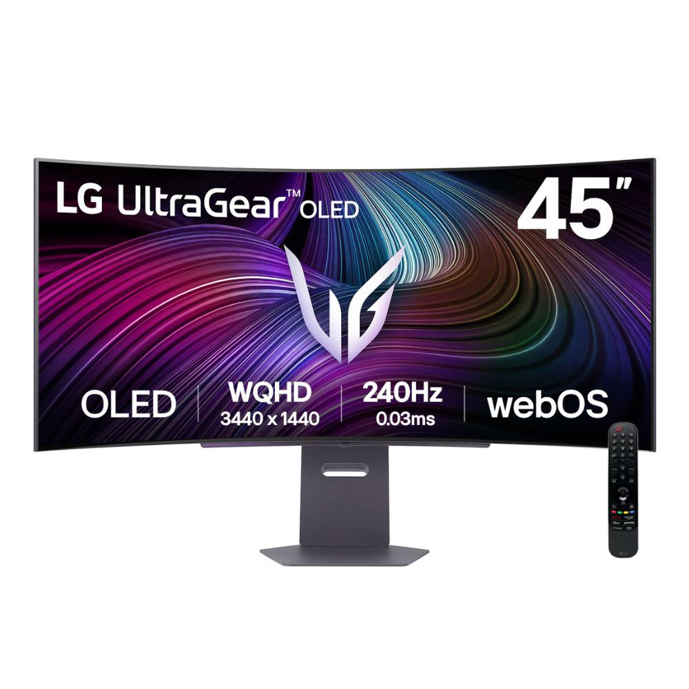 LG 樂金 45GX90SA-B 曲面 智慧電競螢幕 45型 WQHD/OLED/240Hz/智慧聯網