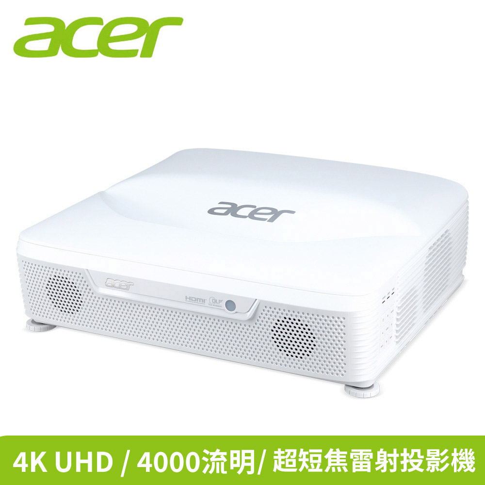 Acer ApexVision L812 4K超短焦雷射智慧投影機