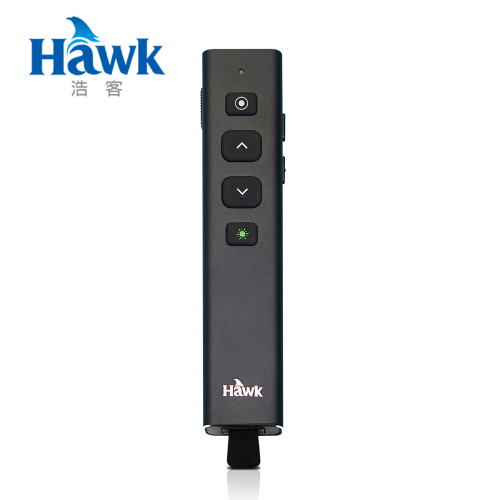Hawk G600 多功能數位雷射簡報器(黑色 / 綠光)