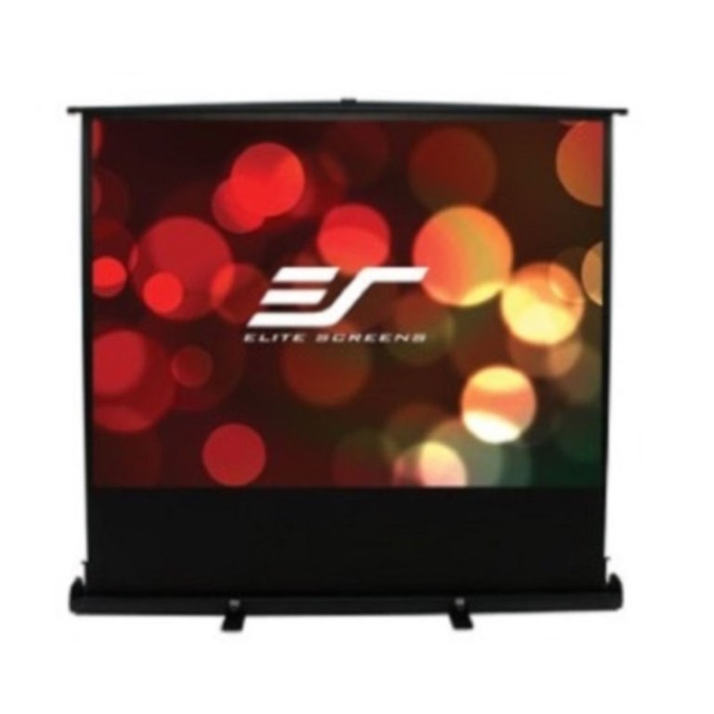 Elite Screens 億立銀幕 80吋 16:9 可攜式彈簧地拉幕-白塑布 F84XWH1