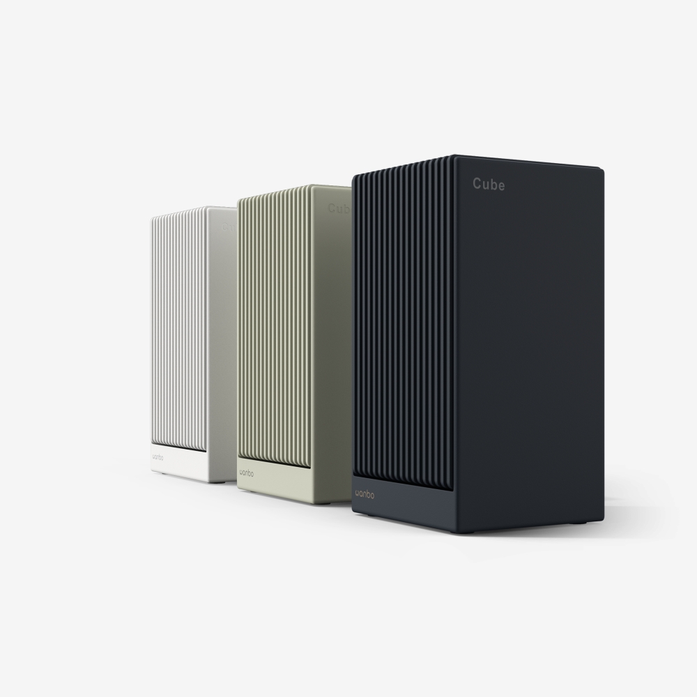 Wanbo 萬播 Cube 2 Pro ToF雲台投影機(1秒對焦 / 500流明 / Android TV)