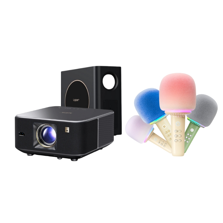 YABER 雅博 K3 Pro 投影機為家庭劇院與娛樂空間量身打造，內建 GoogleTV 系統，支援 4K 解碼與真實色彩呈現。搭載 JBL 30W 音響系統，提供高品質音效體驗。具備自動梯形校正功能，直投畫面無需調整，亮度達 1600-2599 Lumens，適閤中小型室內使用。提供完善的保固種類，讓您安心享受高畫質娛樂。