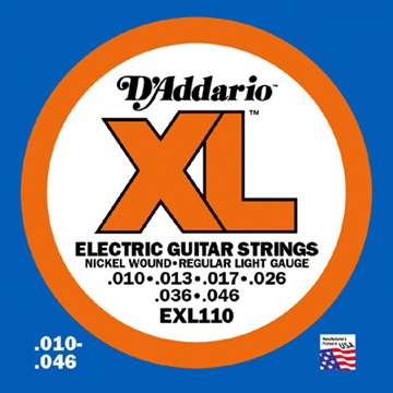 D’addario EXL 110 電吉他套弦 (10-46)