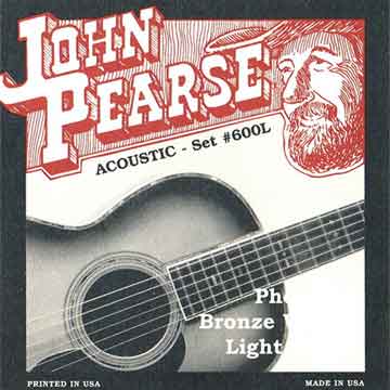 JOHN PEARSE JPXF-600L 12-53 民謠吉他套弦