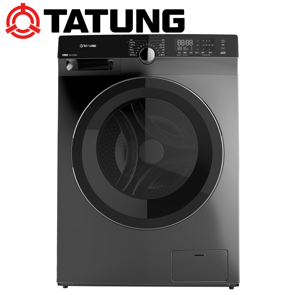 TATUNG大同 12公斤變頻蒸氣洗脫烘滾筒洗衣機 (TAW-R120DM)