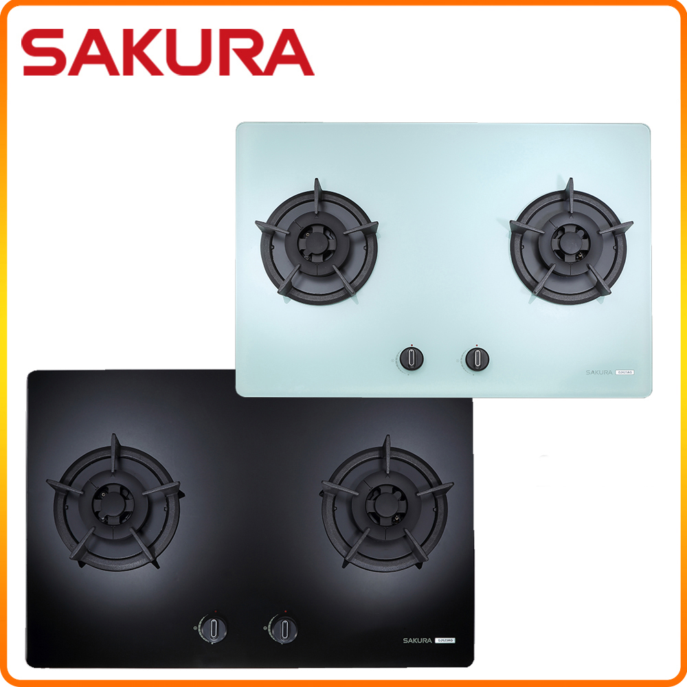 SAKURA 櫻花 雙口《檯面爐》大面板易清瓦斯爐G2623BG(NG1) 原廠保固原廠安裝服務