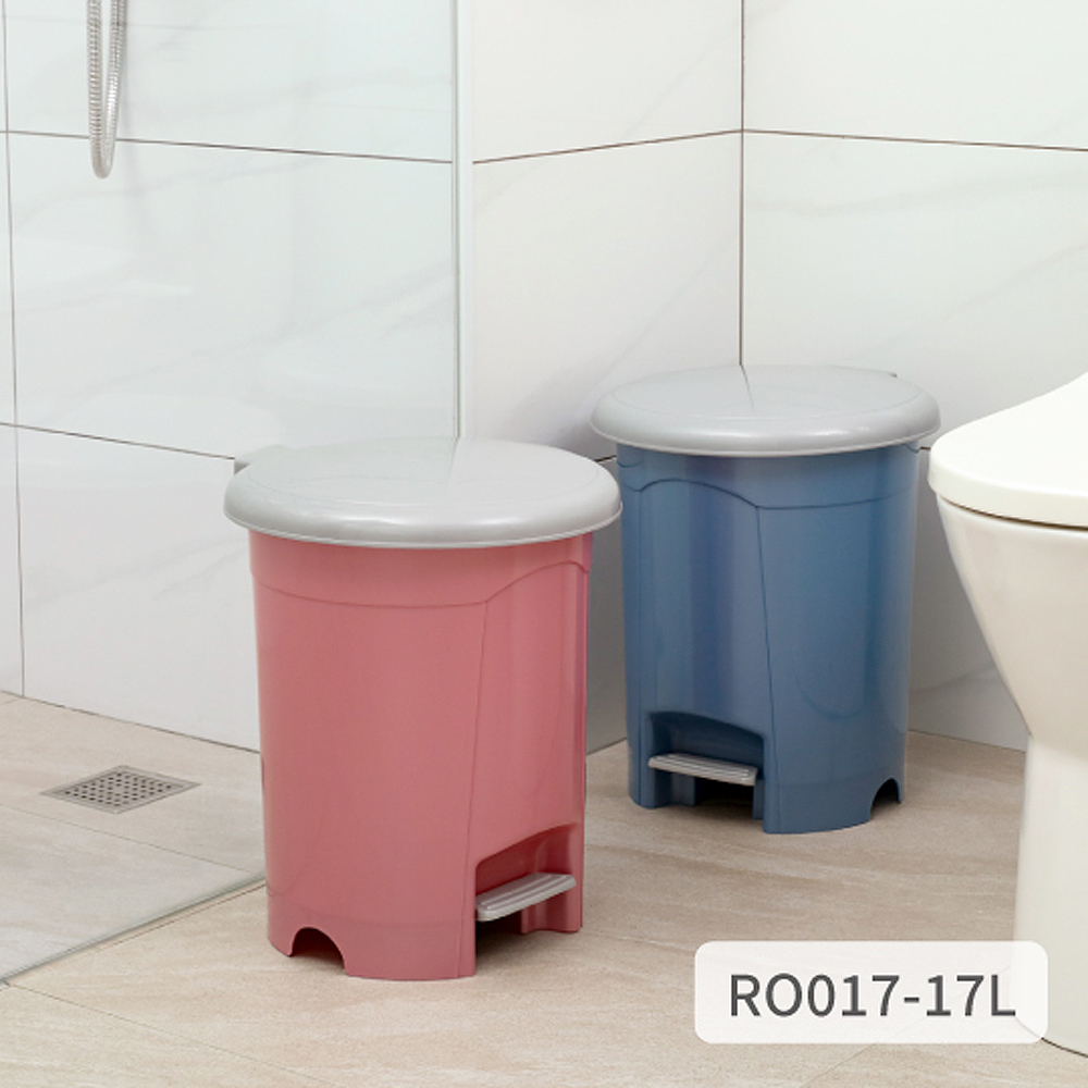 朝代圓型垃圾桶/回收桶-17L(2色可選)