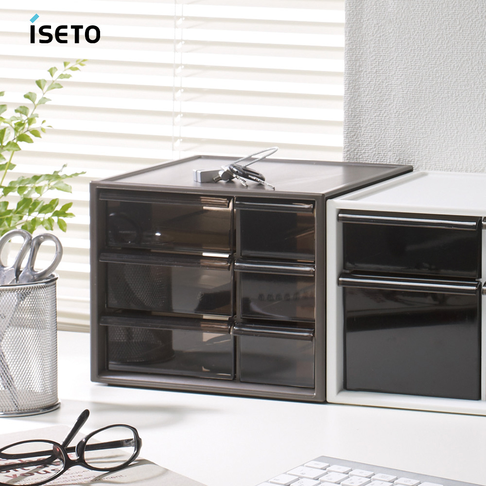 【日本ISETO】日製桌上分類抽屜收納盒-S-2色可選
