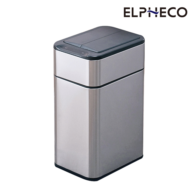 ELPHECO 不鏽鋼雙開除臭感應垃圾桶 ELPH9811U