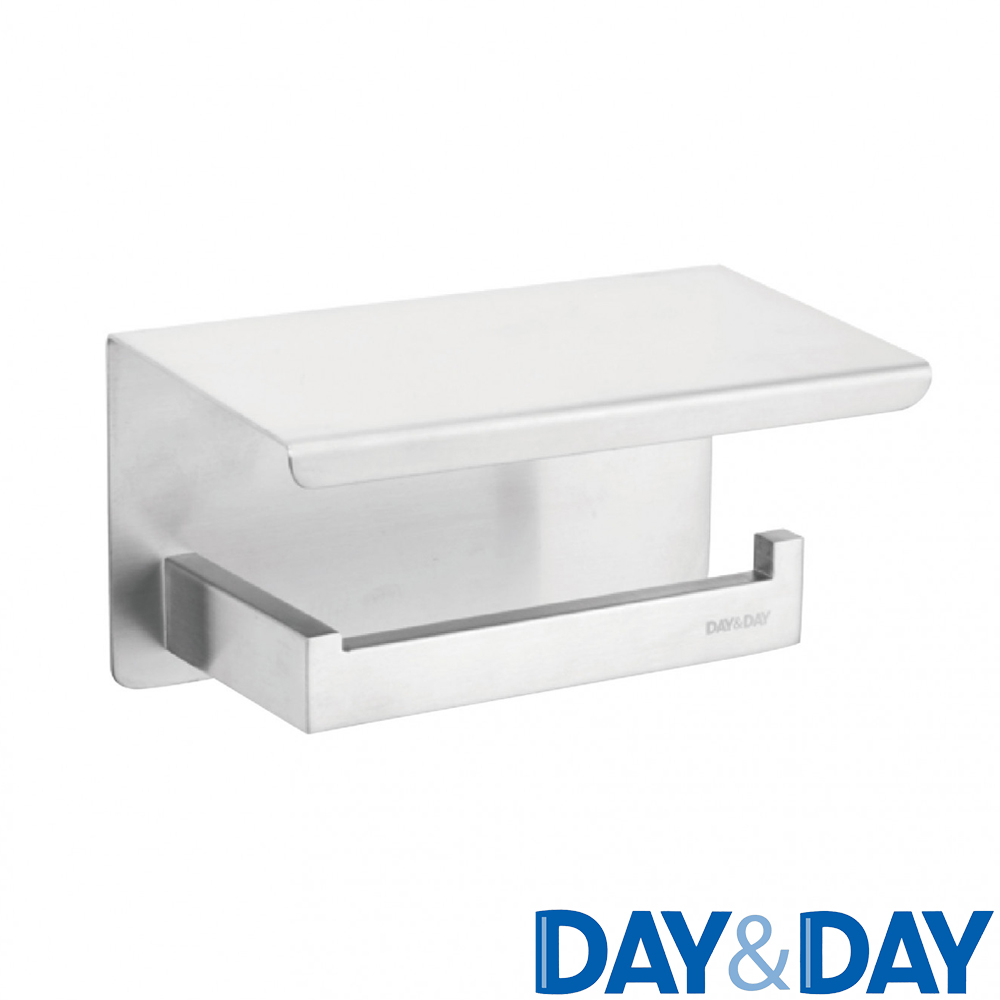 DAY&DAY 絲光 手機及捲筒衛生紙架