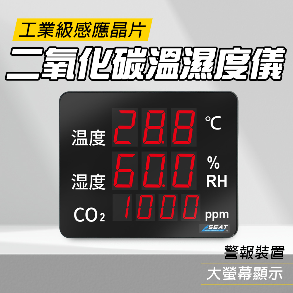 二氧化碳溫溼度儀 550-LEDC8