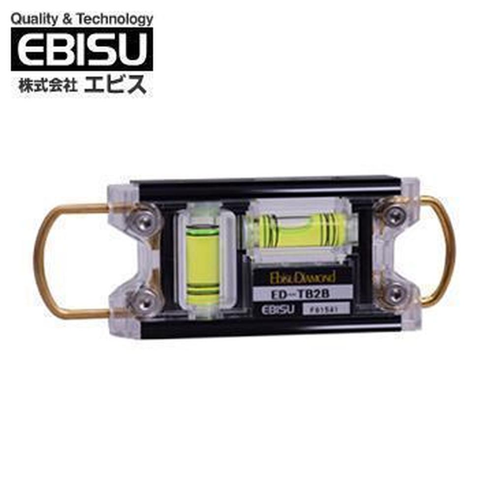 EBISU 雙吊掛式強磁水平尺(2泡) ED-TB2B
