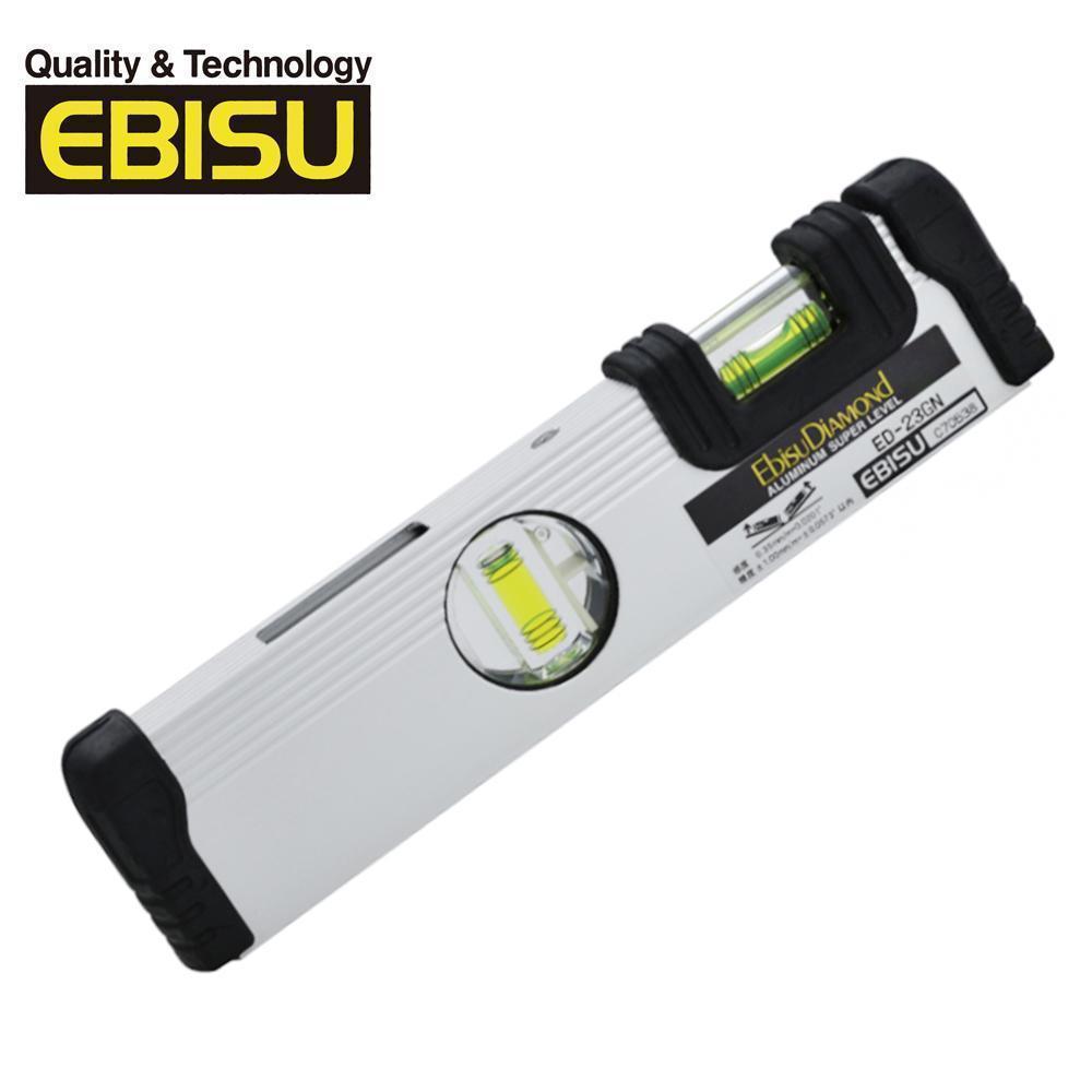 EBISU Mini系列-G耐衝擊水平尺(無磁)230mm ED-23GN-9
