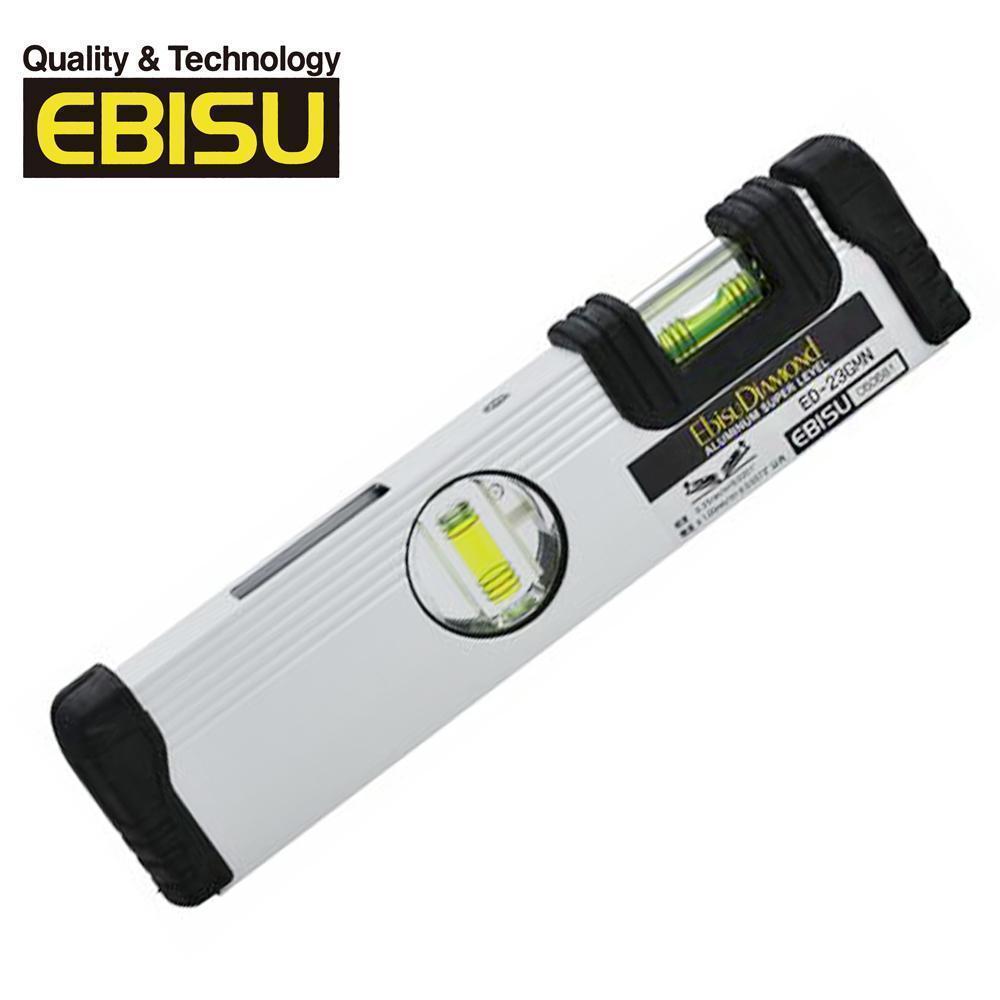 EBISU Mini系列-G耐衝擊水平尺(有磁)230mm ED-23GMN-9