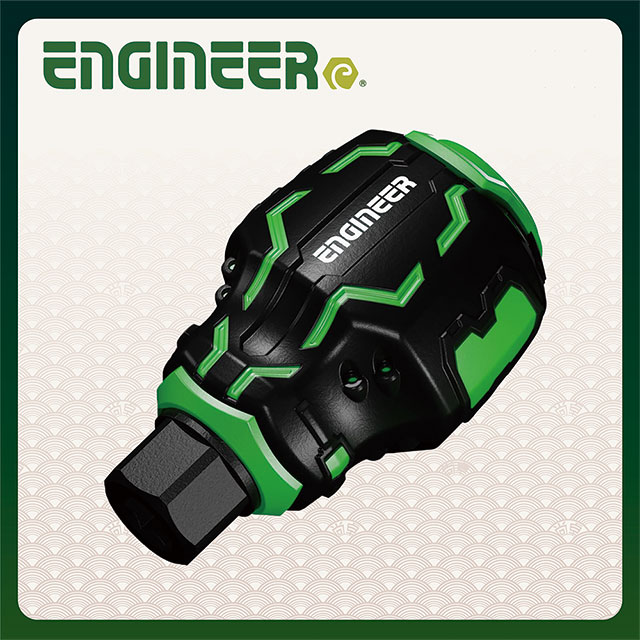 【日本工程師ENGINEER】超短膠柄起子柄 DZ-90