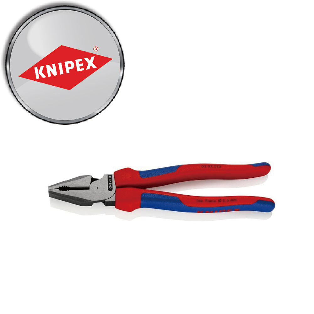 KNIPEX 凱尼派克 高效能雙色鋼絲鉗225mm 0202225SB