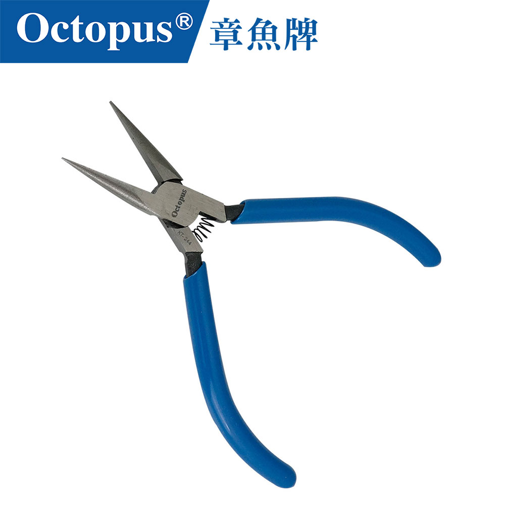 【Octopus章魚牌】KT-244尖嘴金工手鉗 115mm