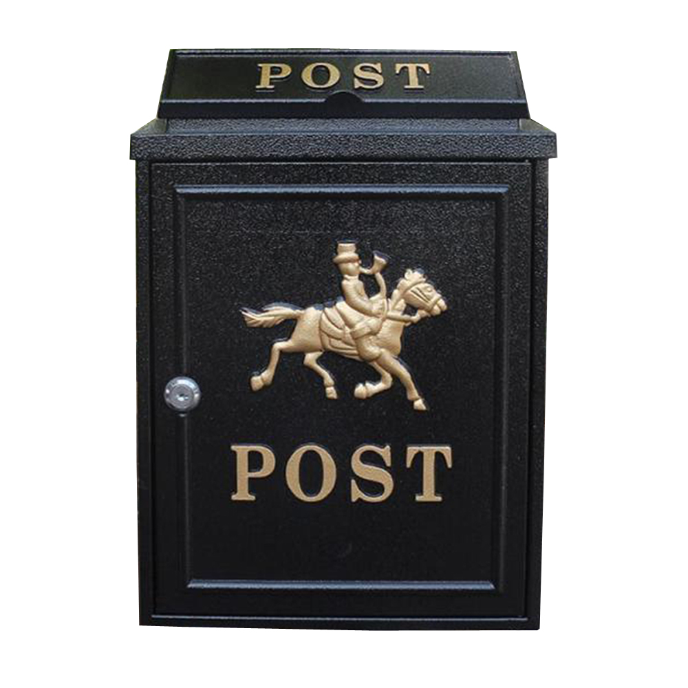 PUSH!居家生活用品 英倫風騎士信箱 個性化信箱 郵箱郵筒報紙箱I51-2
