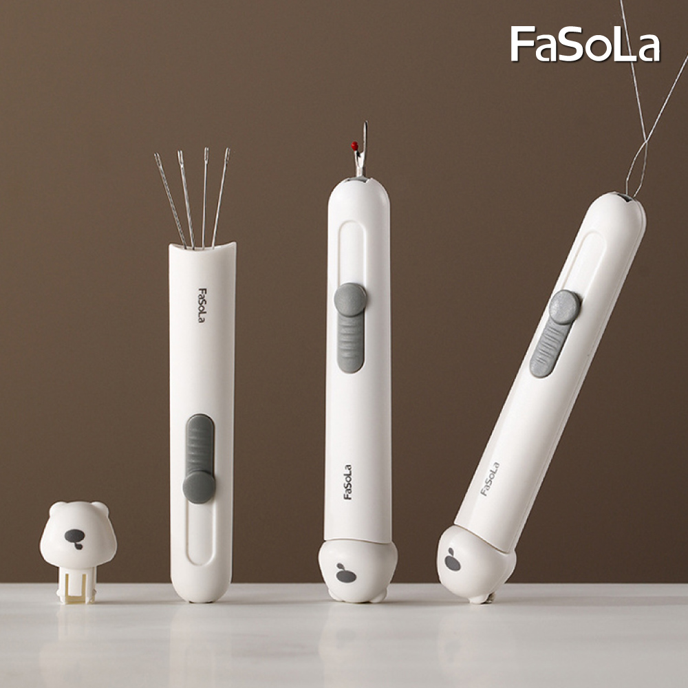 Fasola 多功能二合一穿針線/拆線器-卡通版