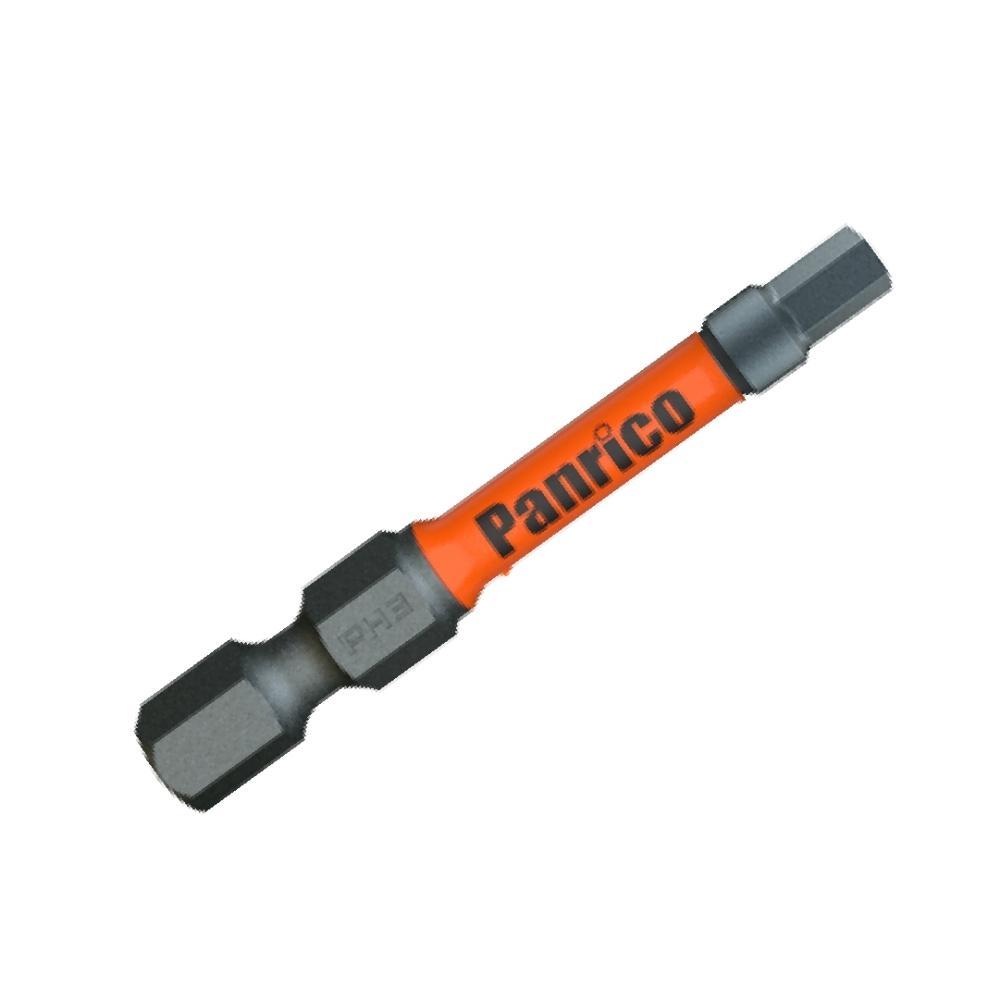 Panrico 百利世 2支組高扭力起子頭50mm長六角6mm(2入) EP074-HM050106