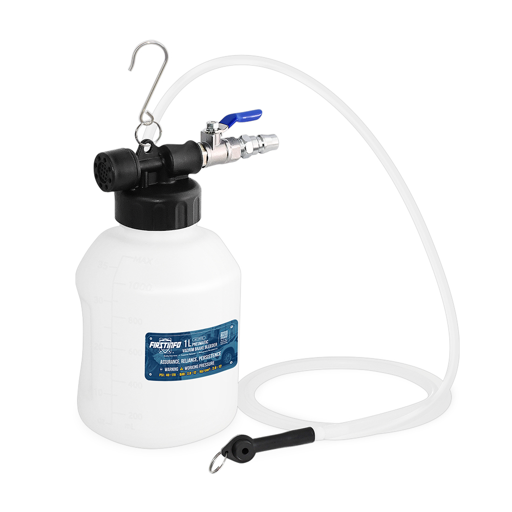 【良匠工具】1L氣動煞車油抽油機 桶身加寬 氣壓式 剎車油吸取器