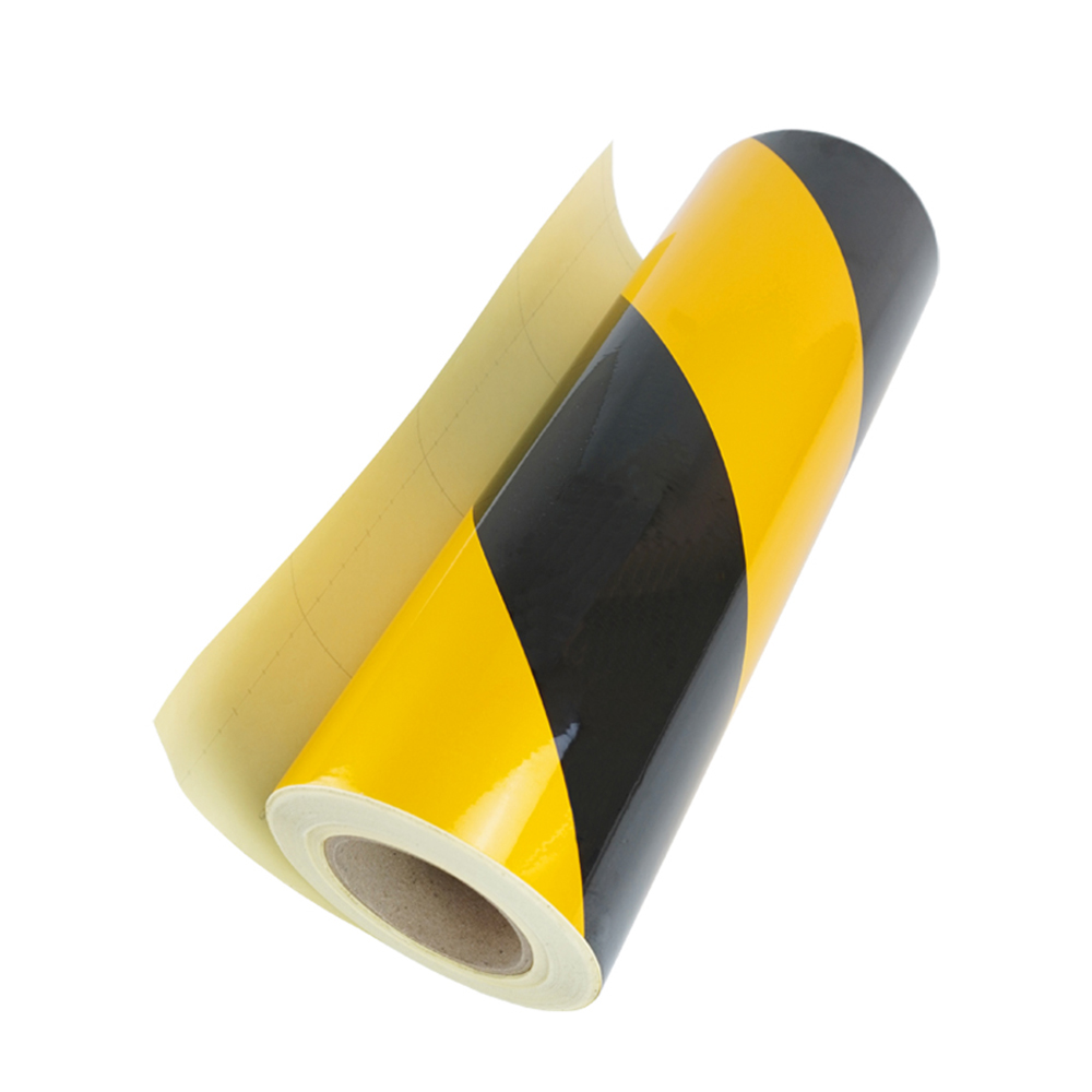 630-TBY4046 警示膠帶PVC黑黃色斑馬線