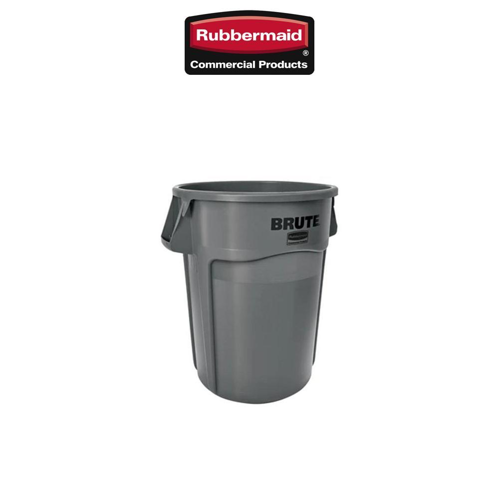 Rubbermaid 樂柏美 BRUTE儲物桶 167L 灰色 FG264360GRAY