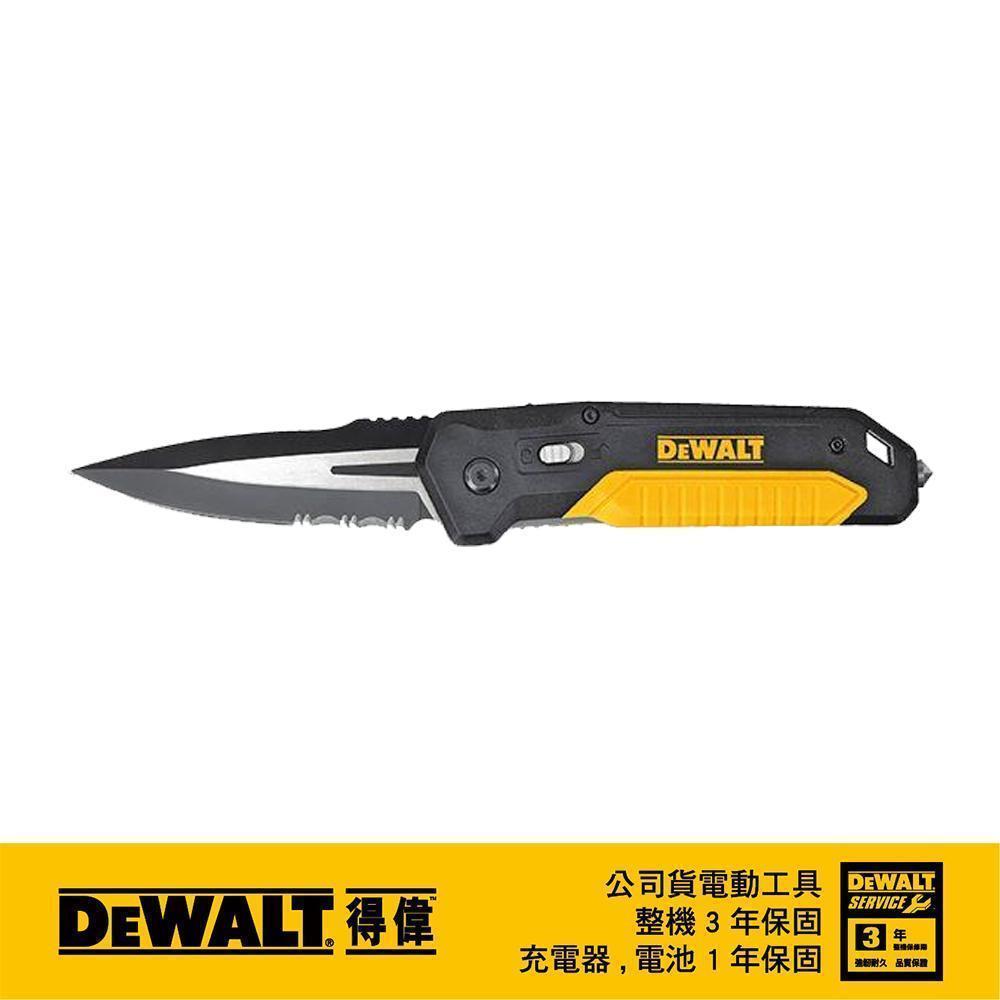 DeWALT 得偉 頂級可折式彈簧刀 DWHT10912