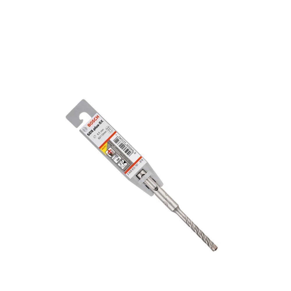 BOSCH 博世 SDS plus-5X 四溝四刃鎚鑽鑽頭 6.5mm 6.5x150x210mm