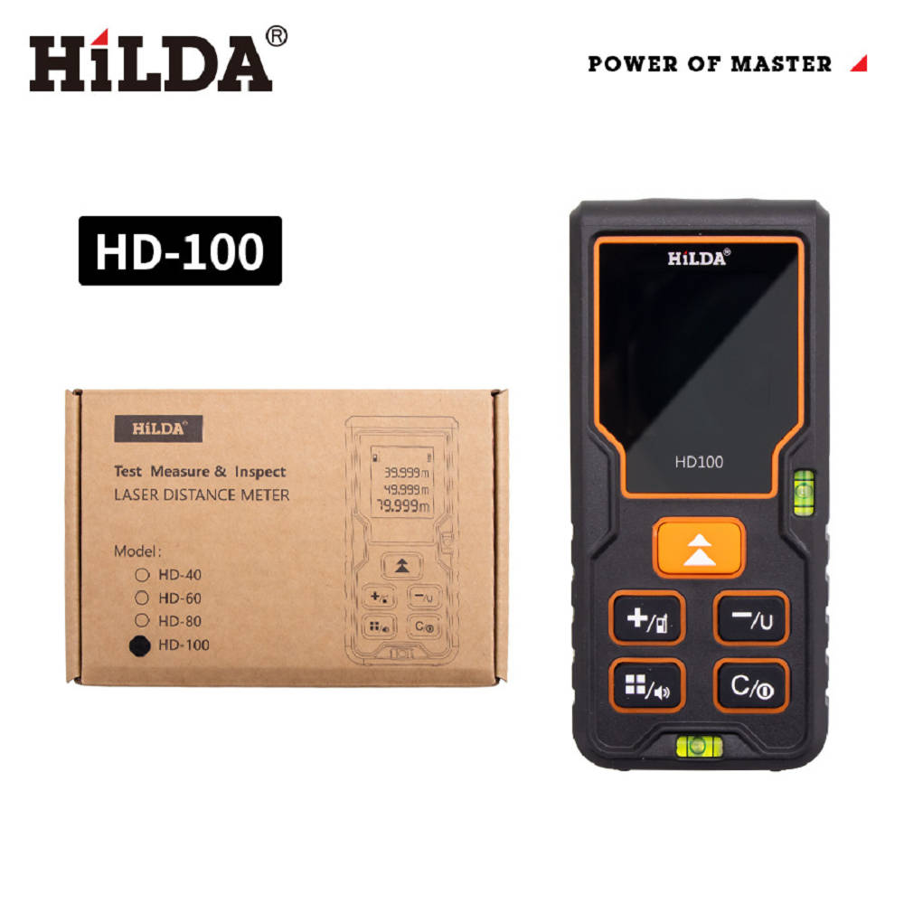 【 HILDA 】希爾達系列 100米的高精密度紅外線測距儀(測量高度、距離/計算面積、體積)