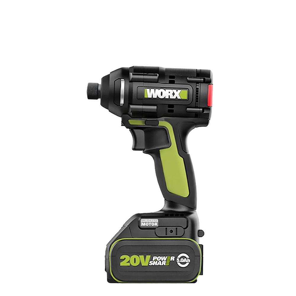 WORX 威克士 20V 鋰電無刷衝擊起子機 雙電池套裝組(WU294.2) WU294.2