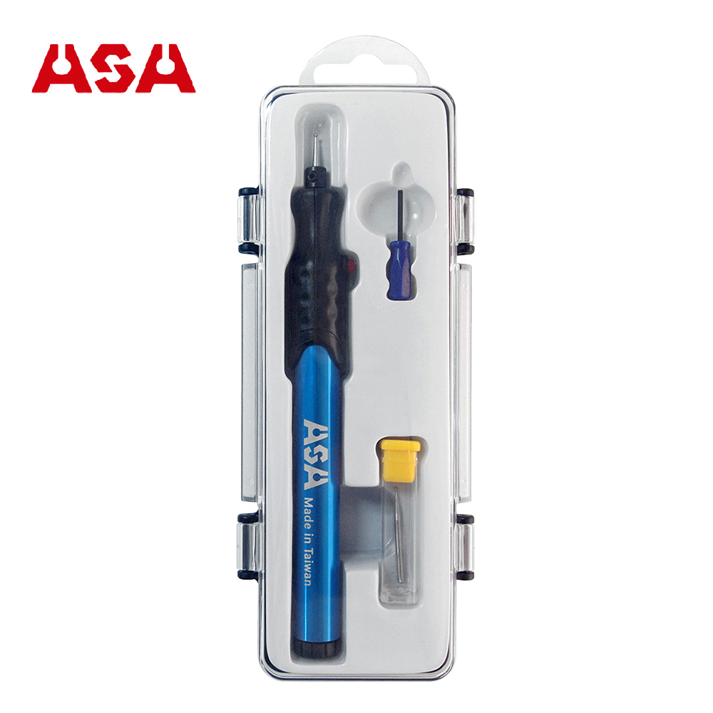 ASA 日本馬達電池式電刻筆 (藍/紅)